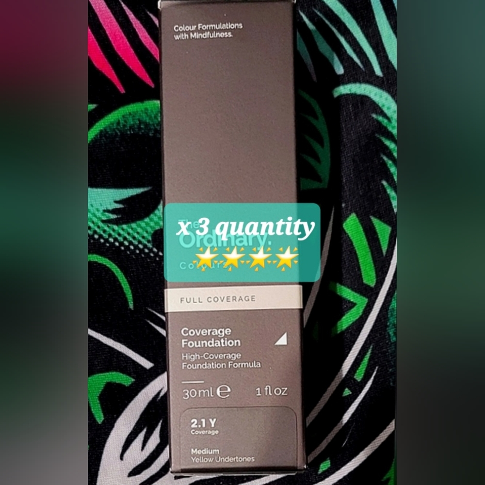 Bundle of The Ordinary Foundation x 3